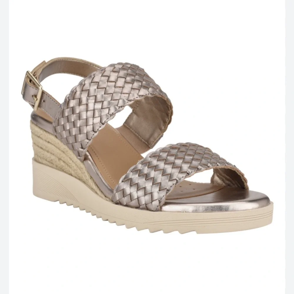 Easy Spirit Martha Stuart Sezuri Leather Sandals Strappy 8.5